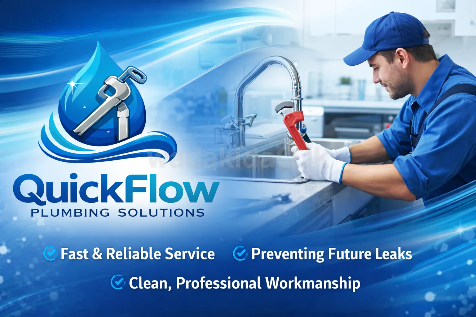 QuickFlow Plumbing Solutions | ජල නල සේවා - WadakidaQ